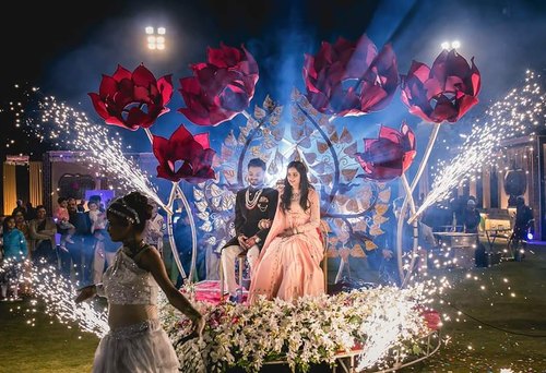 best bride groom entry theme udaipur