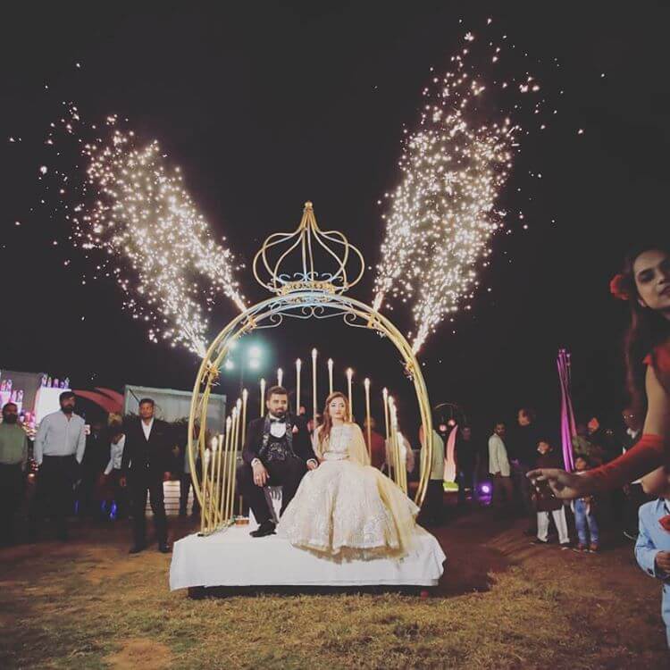 bride groom entry udaipur