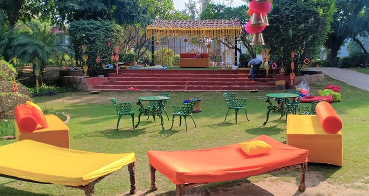 best farm house for party udaipur