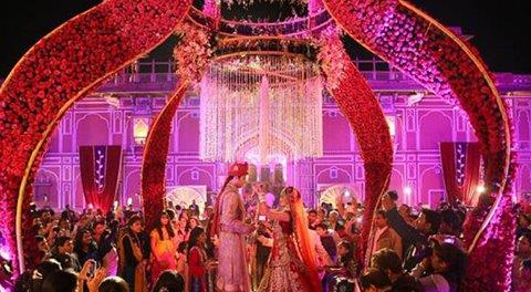 best indian jaimala theme udaipur