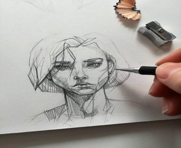 best live sketch artist udaipur