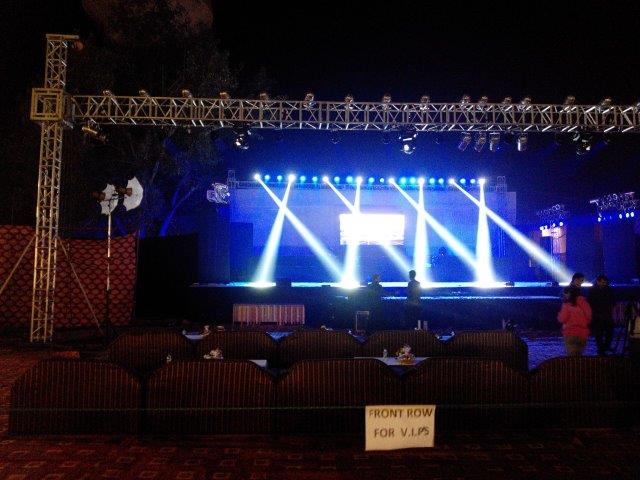 stage and Light setup udaipur